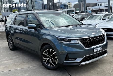 Blue 2021 Kia Carnival Wagon Sli