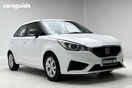 White 2022 MG MG3 Hatchback Core
