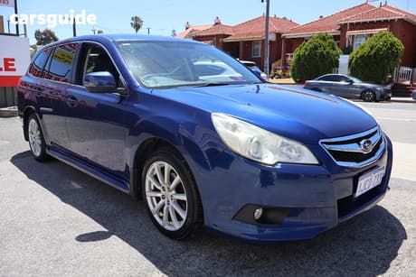 Blue 2012 Subaru Liberty Wagon 2.5I