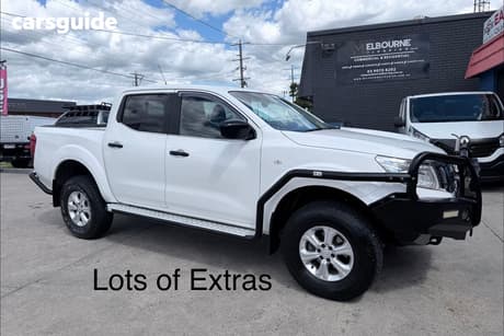White 2017 Nissan Navara Dual Cab Utility Sl (4X4)