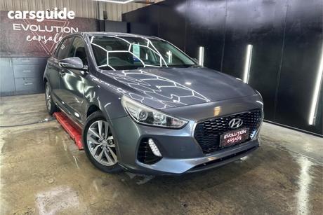 Grey 2017 Hyundai I30 Hatchback Active