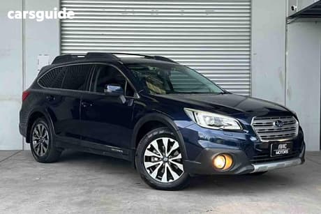 Blue 2016 Subaru Outback Wagon 2.5I Premium