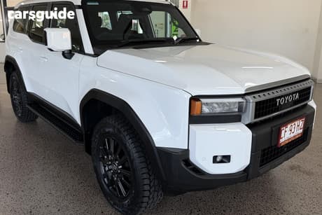 White 2024 Toyota Landcruiser Prado Wagon Gx