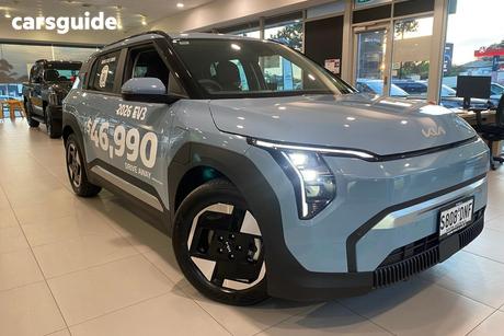 Blue 2026 Kia Ev3 Wagon Air 2Wd Lr