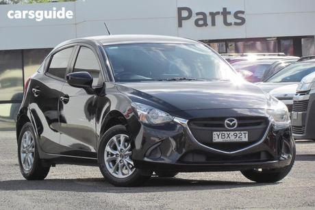 Black 2016 Mazda 2 Hatchback Maxx