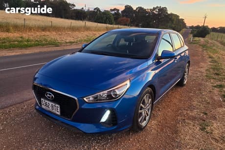 Blue 2017 Hyundai I30 Hatchback Go
