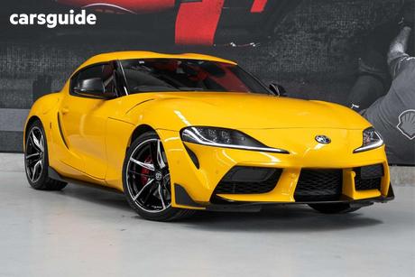 Yellow 2019 Toyota Supra Coupe Gts