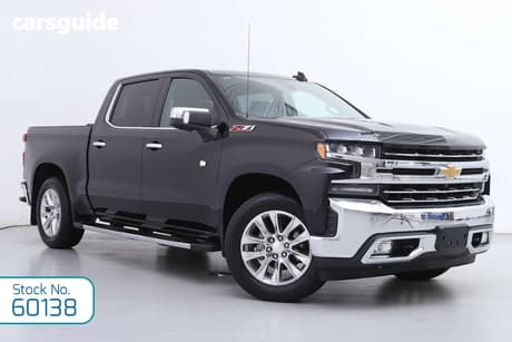 Black 2022 Chevrolet Silverado Crew Cab Utility 1500 Ltz Premium Tech Pack