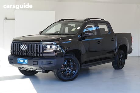Black 2026 LDV T60 Double Cab Utility Max Pro (4X4)