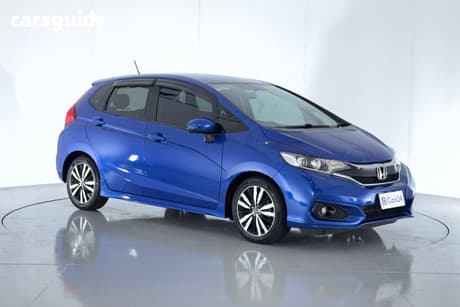 Blue 2017 Honda Jazz Hatchback Vti-S