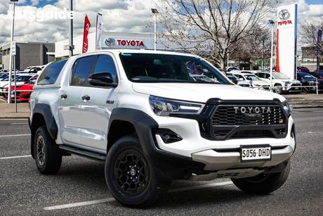 White 2025 Toyota Hilux Double Cab Pick Up Gr-Sport (4X4)