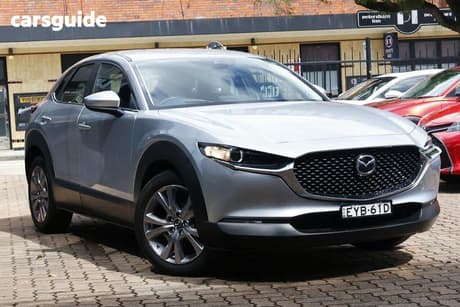 Silver 2023 Mazda CX-30 Wagon G20 Evolve (Fwd)