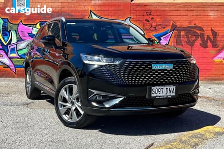 Black 2023 GWM Haval H6 Wagon Ultra Hybrid