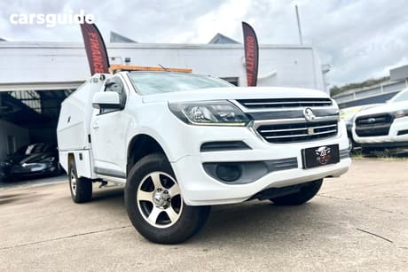 White 2016 Holden Colorado Cab Chassis Ls (4X2)