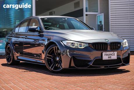 Grey 2016 BMW M3 Sedan Competition
