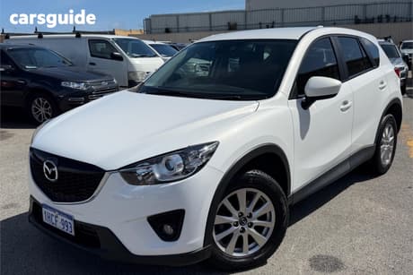 White 2014 Mazda CX-5 Wagon Maxx Sport (4X4)