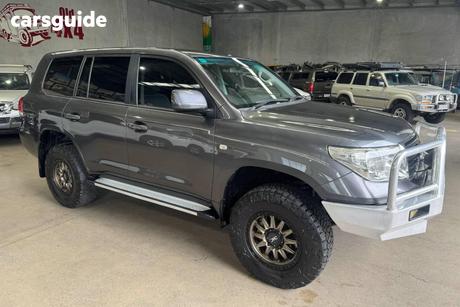 Grey 2010 Toyota Landcruiser Wagon Gxl (4X4)