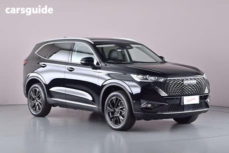 Black 2022 GWM Haval H6 Wagon Ultra Hybrid