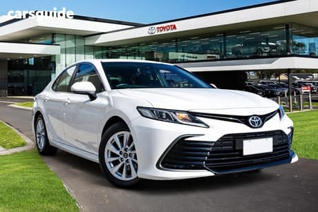 White 2022 Toyota Camry Sedan Ascent