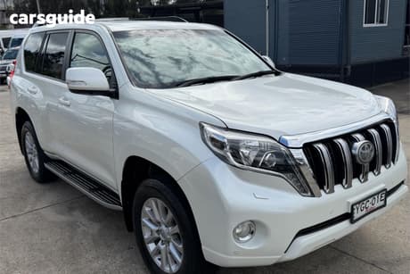 White 2016 Toyota Landcruiser Prado Wagon Kakadu (4X4)