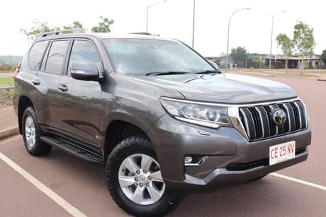 Grey 2020 Toyota Landcruiser Prado Wagon Gxl (4X4)