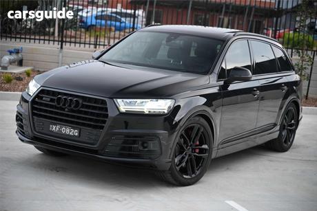 Black 2017 Audi SQ7 Wagon 4.0 Tdi V8 Quattro