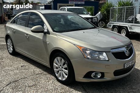 Gold 2012 Holden Cruze Sedan Cdx