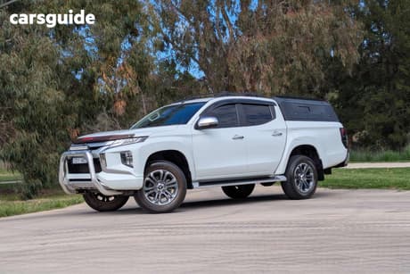 White 2019 Mitsubishi Triton Double Cab Pick Up Gls (4X4)