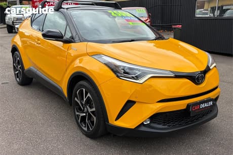 Yellow 2018 Toyota C-HR Wagon Koba (Awd)