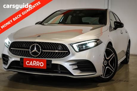 Silver 2022 Mercedes-Benz A180 Hatchback