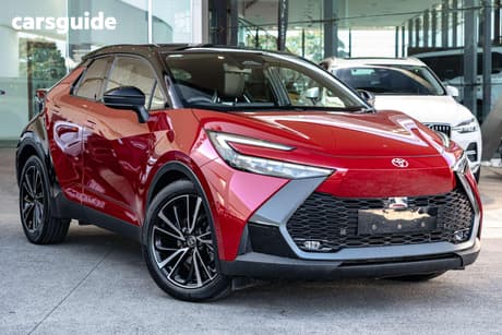 Red 2024 Toyota C-HR Wagon Koba Hybrid