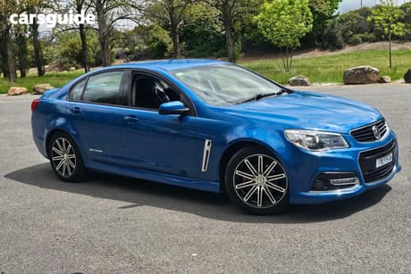Blue 2015 Holden Commodore Sedan Sv6 Storm