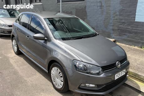 Grey 2015 Volkswagen Polo Hatchback 66 Tsi Trendline