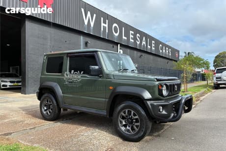 Green 2022 Suzuki Jimny Wagon Lite