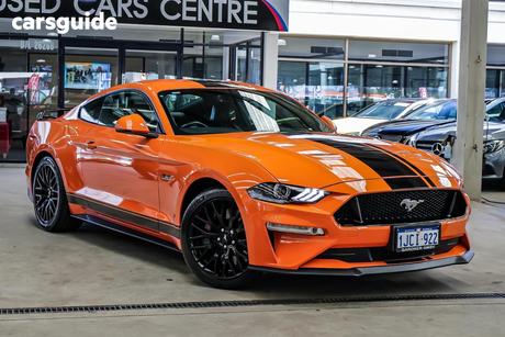 Orange 2020 Ford Mustang Fastback Gt 5.0 V8