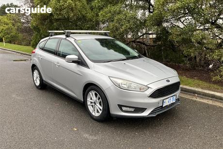 Silver 2017 Ford Focus Hatchback Trend