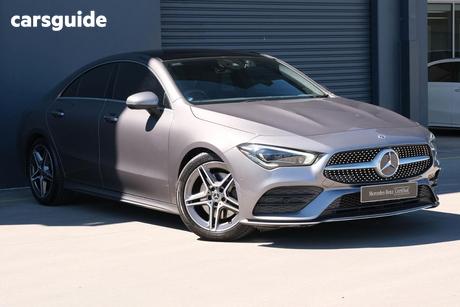 Grey 2019 Mercedes-Benz CLA200 Coupe 200