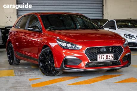 Orange 2021 Hyundai I30 Hatchback Elite