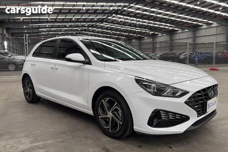 White 2022 Hyundai I30 Hatchback