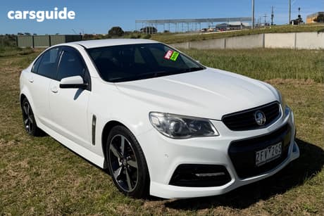 White 2014 Holden Commodore Sedan Ss