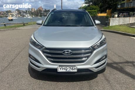 Silver 2017 Hyundai Tucson Wagon Elite (Fwd)