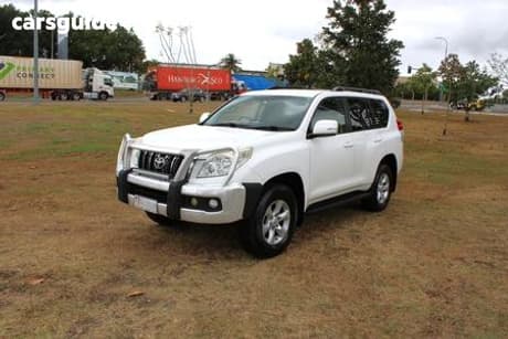 White 2011 Toyota Landcruiser Prado Wagon Gxl (4X4)