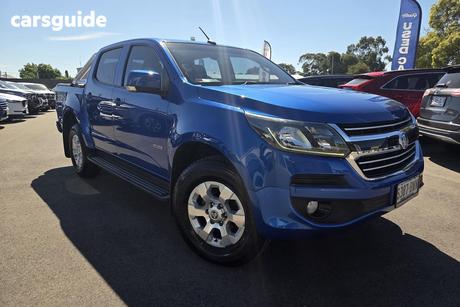 Blue 2018 Holden Colorado Crew Cab Pickup Lt (4X4)