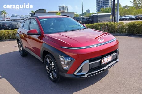 Red 2025 Hyundai Kona Wagon