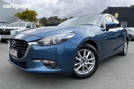 Blue 2016 Mazda 3 Hatchback Maxx