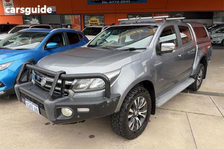 Grey 2017 Holden Colorado Crew Cab Pickup Ltz (4X4)
