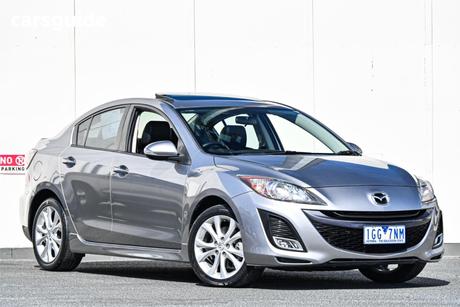 Silver 2010 Mazda 3 Sedan Sp25