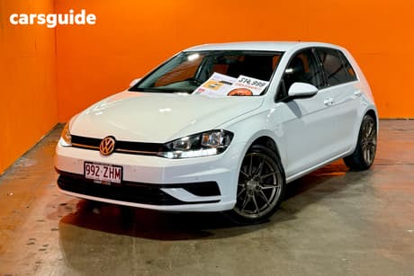 White 2018 Volkswagen Golf Hatchback 110 Tsi Highline