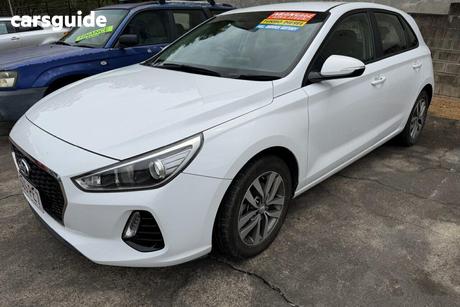 White 2018 Hyundai I30 Hatchback Active