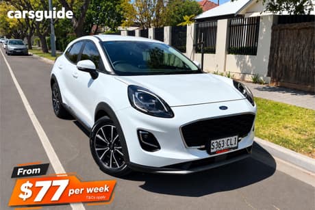 White 2021 Ford Puma Hatchback